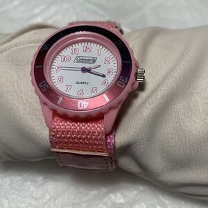 Pink Coleman Camping Watch